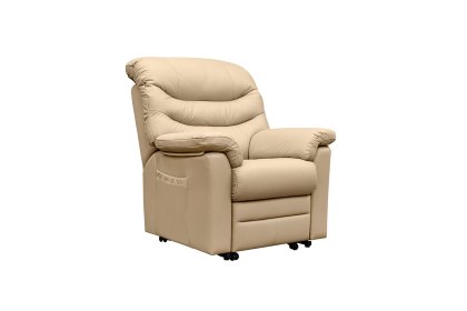 G Plan Ledbury Leather Dual Elevate Riser Chair