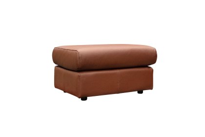G Plan Ledbury Leather Footstool