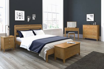 Bath Oak Bedframe