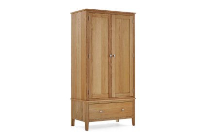 Bath Oak Double Wardrobe