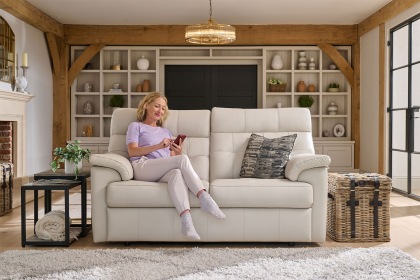 G Plan Laurie Leather 2 Seater Sofa