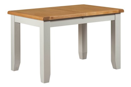 Cotswold Painted Grey Oak Small Ext Dining Table Set + 4 Chairs Cotswold Painted Grey Oak Small Ext Dining Table Set + 4 Chairs