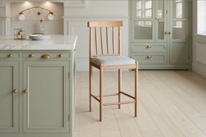 Gallery Direct Eton Natural Upholstered Bar Stool
