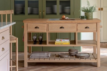 Gallery Direct Eton Natural Kitchen Island