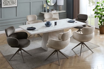 Vida Living Apollo Marble 160cm Dining Table