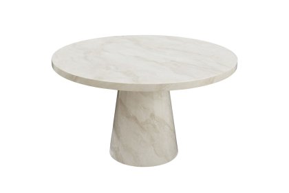 Vida Living Apollo Marble 130cm Round Dining Table Set & 4 Chairs Vida Living Apollo Marble 130cm Round Dining Table Set & 4 Chairs