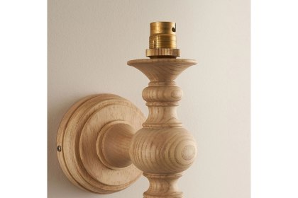 Gallery Direct Bibury Natural Ash 1x Wall Light Gallery Direct Bibury Natural Ash 1x Wall Light