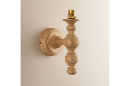 Gallery Direct Bibury Natural Ash 1x Wall Light Gallery Direct Bibury Natural Ash 1x Wall Light