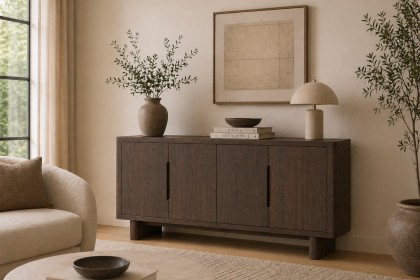 California Dark Oak Large Sideboard California Dark Oak Large Sideboard