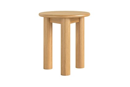 Como Oak Round Side Table Como Oak Round Side Table
