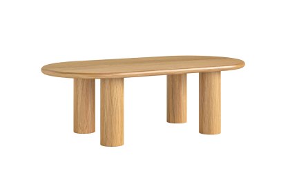 Como Oak Oval Coffee Table Como Oak Oval Coffee Table
