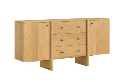 Como Oak Large Sideboard Como Oak Large Sideboard