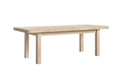 Normandy White Wash Large Ext 200-245cm Dining Table