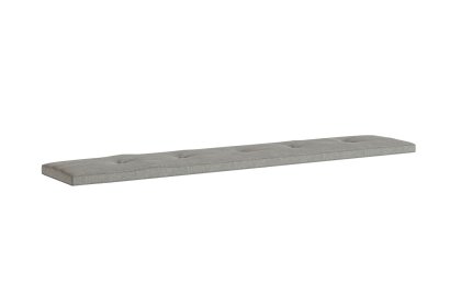 Normandy White Wash Cross Leg Diining Bench