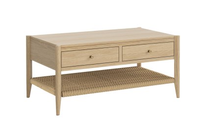 Sicily Oak Storage Coffee Table