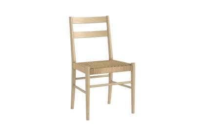 Sicily Oak Weave Dining Chairs (Pair)