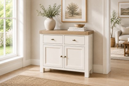 Windsor Country Oak Painted Small Sideboard Windsor Country Oak Painted Small Sideboard