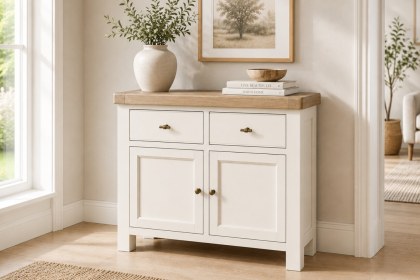 Windsor Country Oak Painted Small Sideboard Windsor Country Oak Painted Small Sideboard