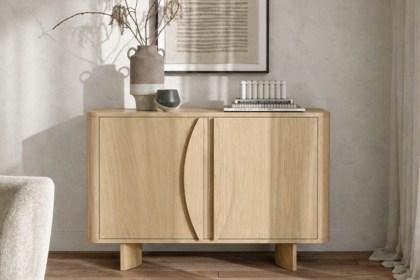 Cara Oak Small Sideboard