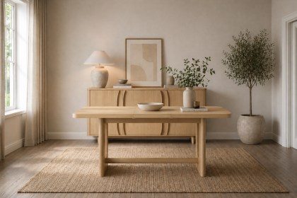 Cara Oak Small 150-190cm Extending Dining Table Cara Oak Small 150-190cm Extending Dining Table