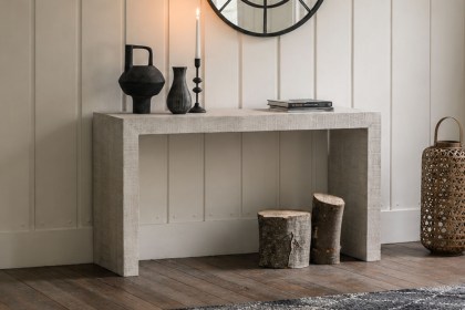 Gallery Direct Iowa Console Whitewash 1400x360x800mm