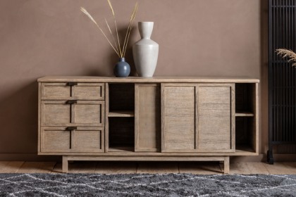 Gallery Direct Kyoto 3 Drawer 2 Door Sideboard 1500x450x700mm