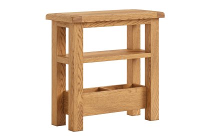 Salisbury Waxed Premium Oak Sofa Side Table
