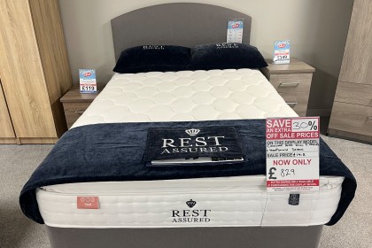 Ex-Display Redruth - Cotswold 1600 Divan 2 Drawer Bed + Selene Headboard