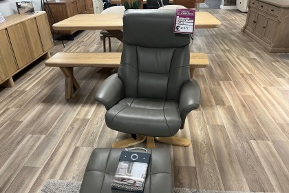 Ex-Display Redruth - Marseille Swivel Recliner Chair