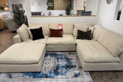 Ex-Display Truro - Baker Zen U5 Piece Upholstery Group (2x Corner Sections/2x Middle Sections & Otto