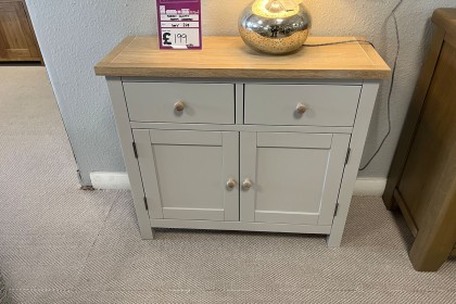 Ex-Display Redruth - Modern Country Oak Painted Sideboard