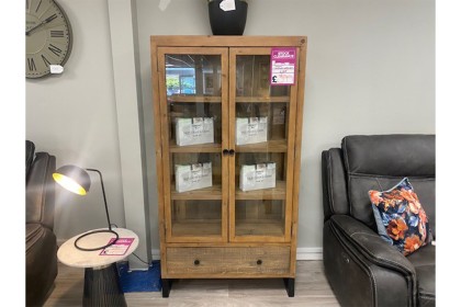 Ex-Display St Austell - Nixon Reclaimed Wood Display Cabinet