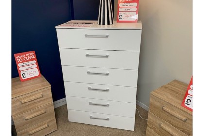 Ex-Display St Austell - Aldono 6 Drawer Chest of Drawers