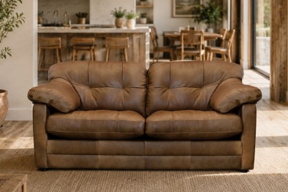 Alexander & James Bailey Leather 2 Seater Sofa