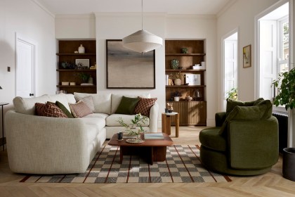 Vogue Williams Carnaby Large 6 Seater Corner Sofa - W300cm x D208cm Vogue Williams Carnaby Large 6 Seater Corner Sofa - W300cm x D208cm