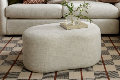 Vogue Williams Carnaby Pebble Footstool Vogue Williams Carnaby Pebble Footstool