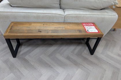 Ex-Display Newquay - Baker Nixon Reclaimed Wood 140cm Dining Bench Ex-Display Newquay - Baker Nixon Reclaimed Wood 140cm Dining Bench