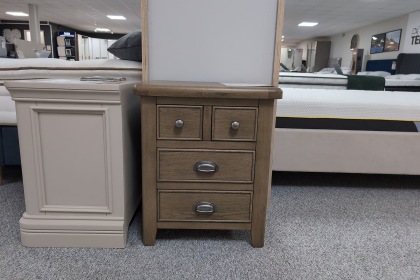Ex-Display Newquay - Smoked Oak Extra Large Bedside