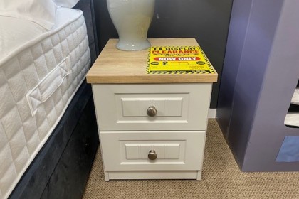 Ex-Display St Austell - Westbury 2 Drawer Bedside Table Ex-Display St Austell - Westbury 2 Drawer Bedside Table