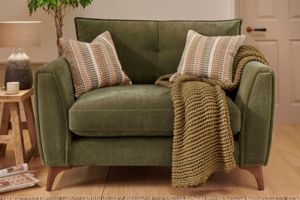 Collingwood Fabric Large Cuddler Chair Collingwood Fabric Large Cuddler Chair