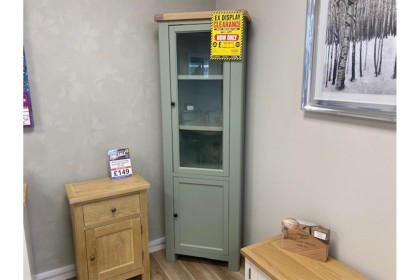 Ex-Display St Austell - Salcombe Corner Display Cabinet Ex-Display St Austell - Salcombe Corner Display Cabinet