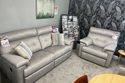 Ex-Display Redruth - G Plan Laurie 3 Seater Power Recliner Sofa & Chair Ex-Display Redruth - G Plan Laurie 3 Seater Power Recliner Sofa & Chair
