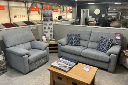 Ex-Display Redruth - Hemingway 3 Seater Sofa & Power Recliner Chair Ex-Display Redruth - Hemingway 3 Seater Sofa & Power Recliner Chair