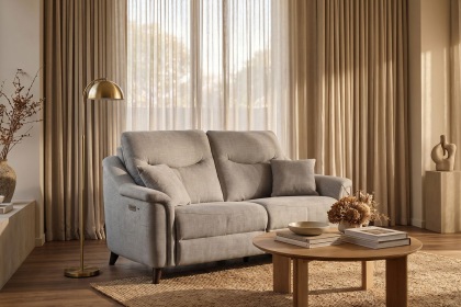 G Plan Olivia Fabric Large Sofa with Heat, Lumbar and Headrest Functions G Plan Olivia Fabric Large Sofa with Heat, Lumbar and Headrest Functions
