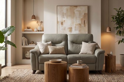 G Plan Olivia Leather Small Sofa with Heat, Lumbar and Headrest Functions G Plan Olivia Leather Small Sofa with Heat, Lumbar and Headrest Functions