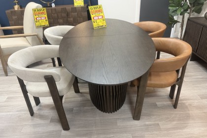 Ex-Display Truro - Gallery Direct Onda Table and X4 Chairs