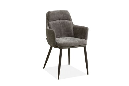 Donna Fabric Dining Chair in Miami Ash (Pair) Donna Fabric Dining Chair in Miami Ash (Pair)
