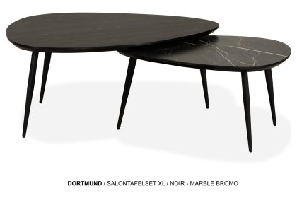 Dortmund 2-Piece XL Coffee Nest of Tables Set Dortmund 2-Piece XL Coffee Nest of Tables Set