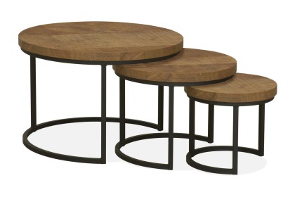 Hugo 3-Piece Coffee Nest of Tables Set