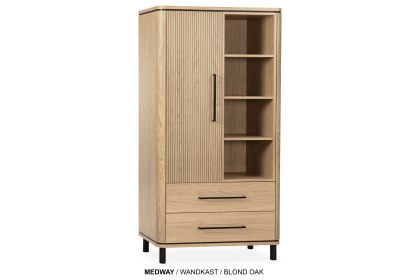 Medway Blond Oak Lamulux Display Cabit